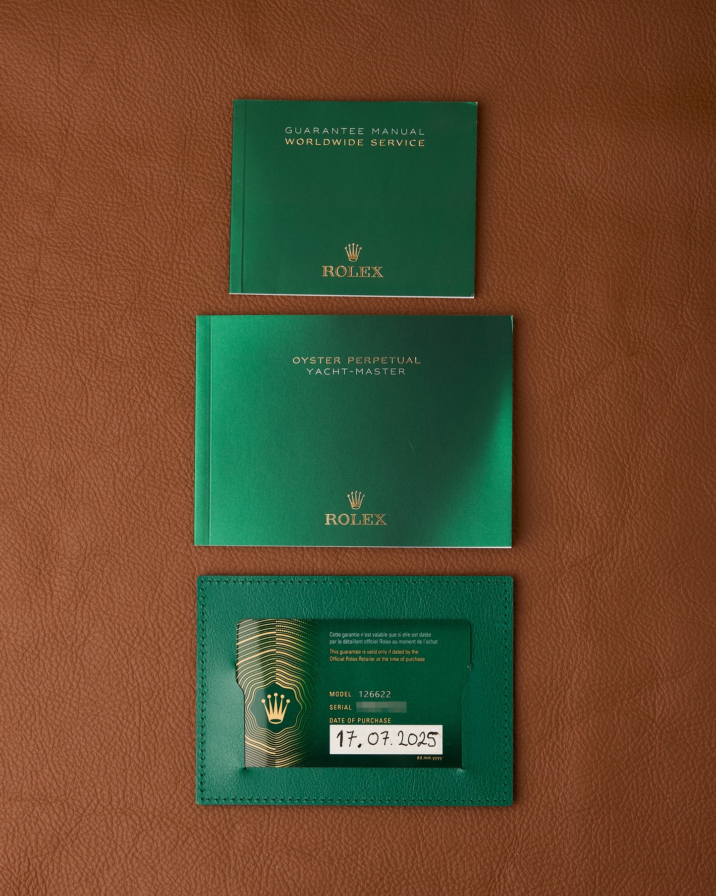 Rolex Ref.126622 Yacht-Master 40 Bright Blue Dial Full Set July 2025