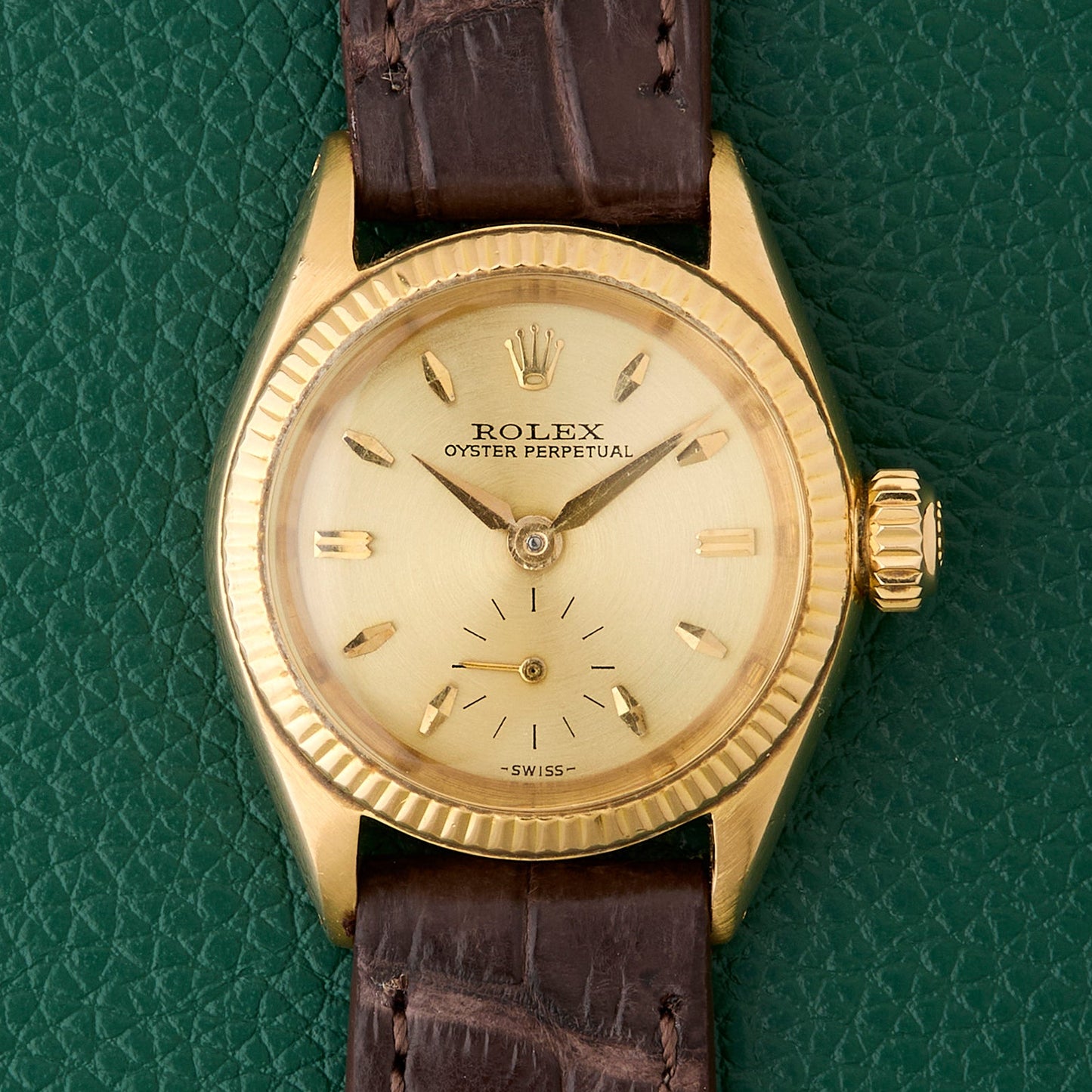 Rolex Ref. 6509 Oyster Perpetual 18k Yellow Gold Ladies 1956