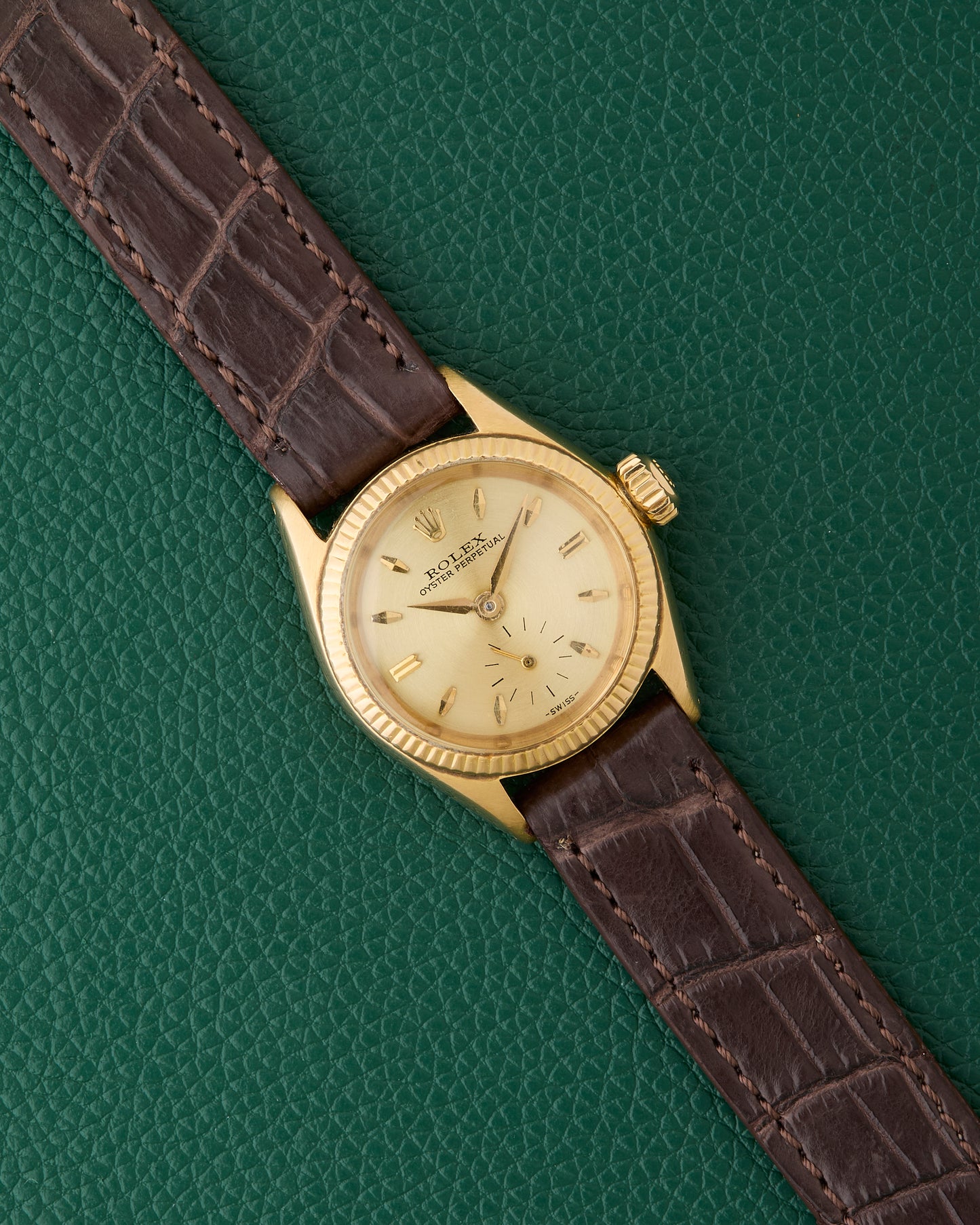 Rolex Ref. 6509 Oyster Perpetual 18k Yellow Gold Ladies 1956