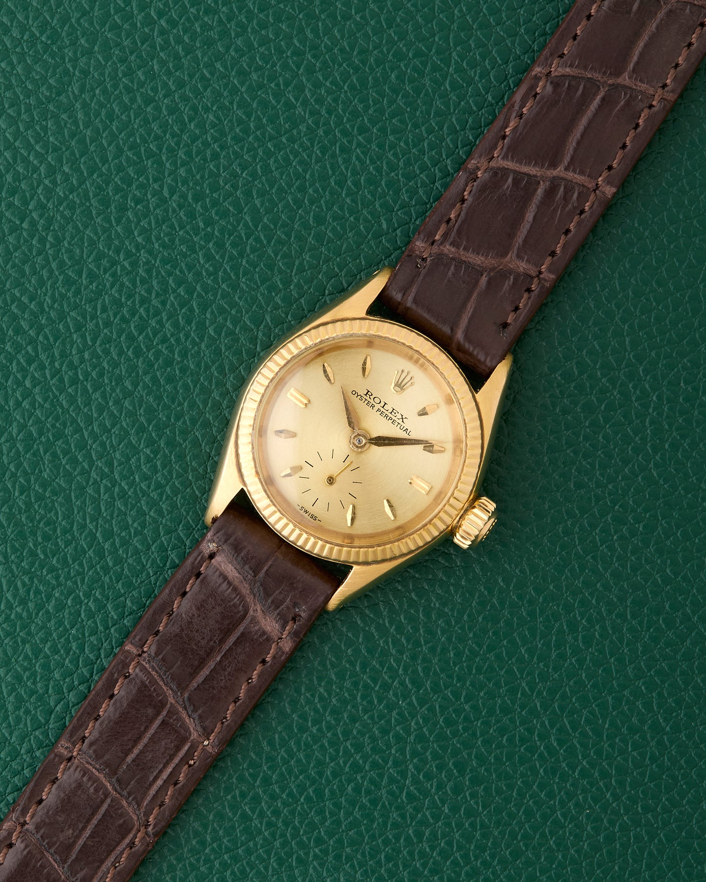 Rolex Ref. 6509 Oyster Perpetual 18k Yellow Gold Ladies 1956