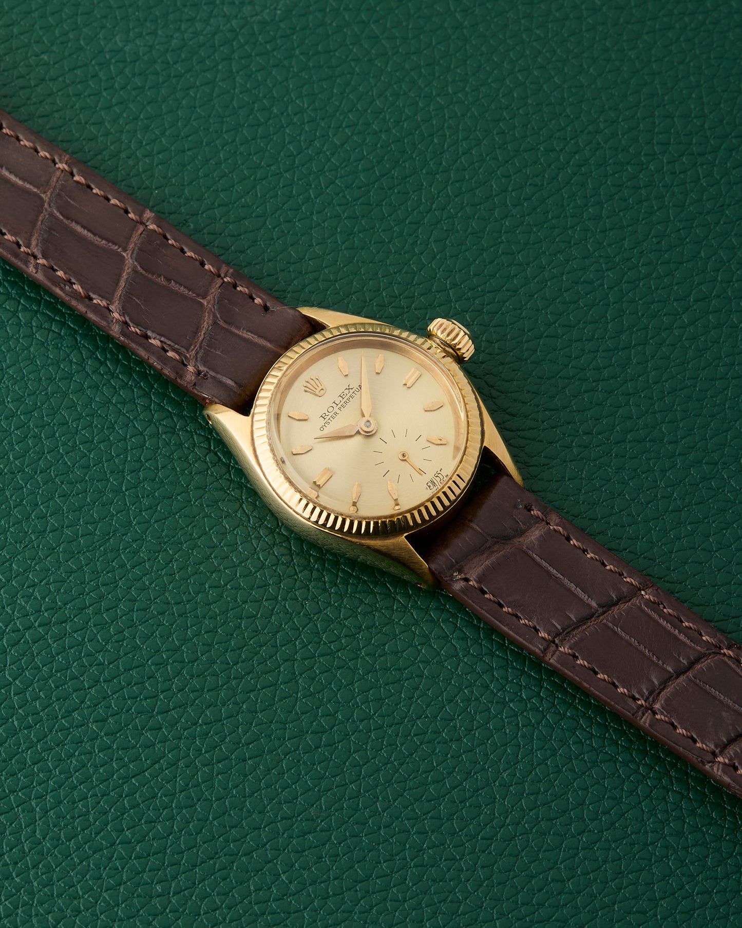 Rolex Ref. 6509 Oyster Perpetual 18k Yellow Gold Ladies 1956