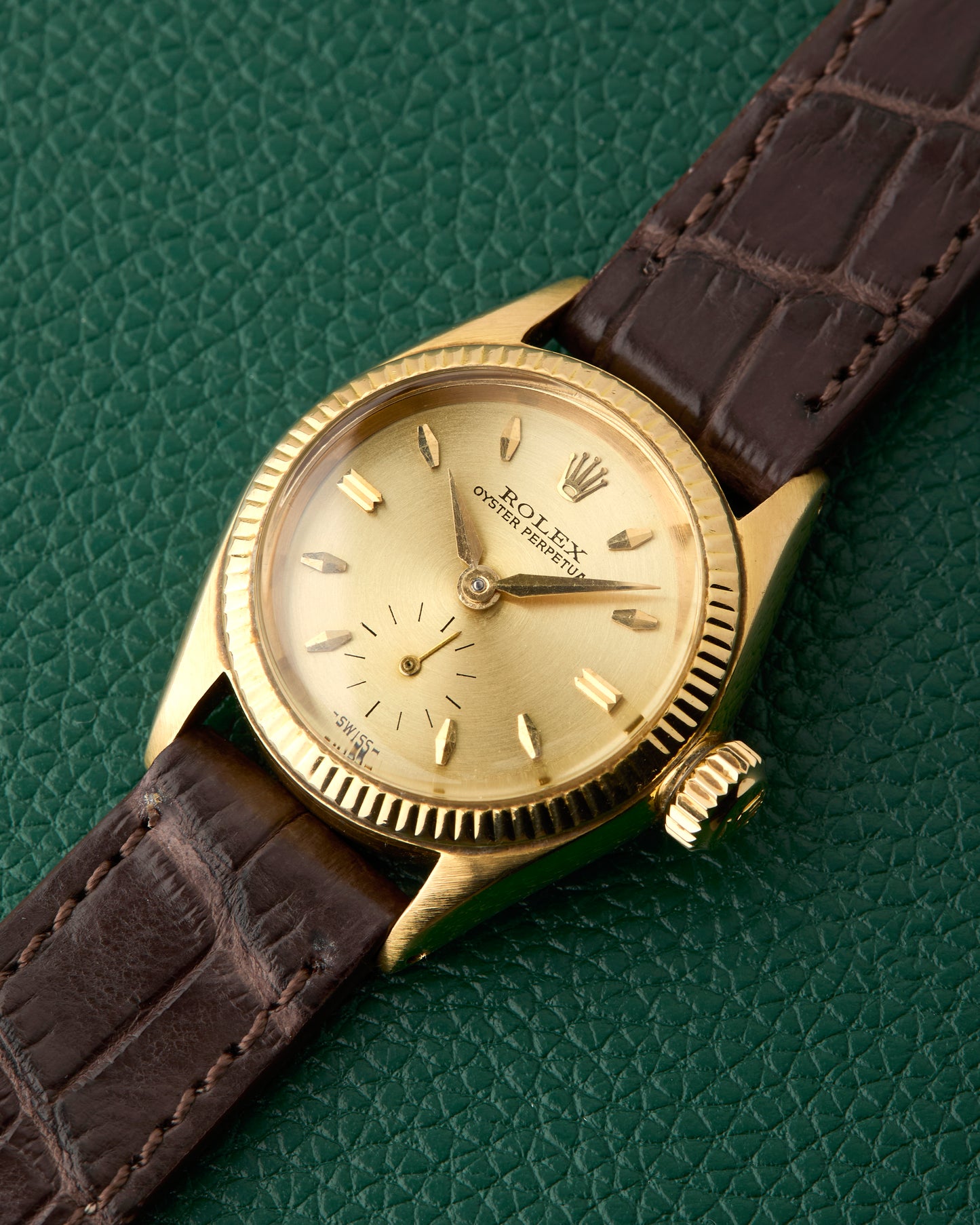 Rolex Ref. 6509 Oyster Perpetual 18k Yellow Gold Ladies 1956