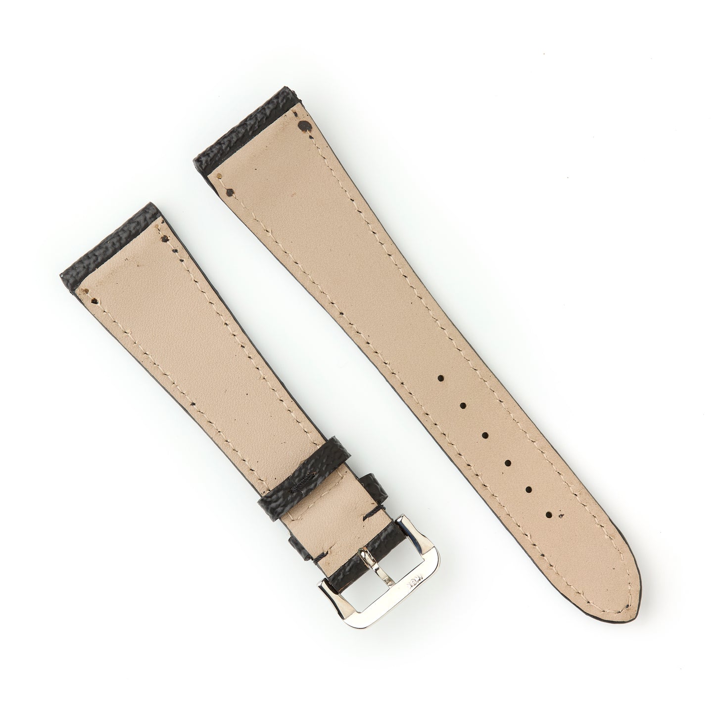 Hatchling Straps Vintage Inspired Black 22mm