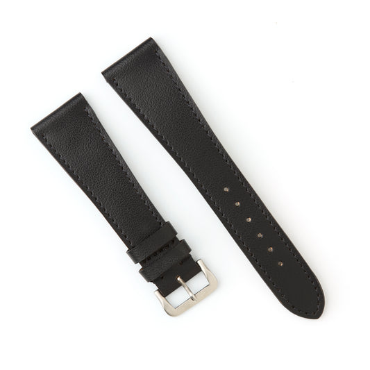 Hatchling Straps Vintage Inspired Black 22mm