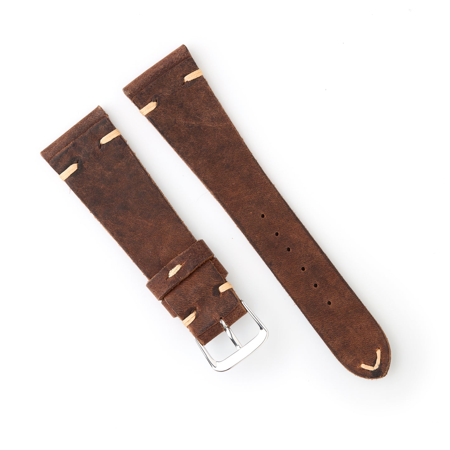 Hatchling Straps Vintage Inspired Brown 22mm