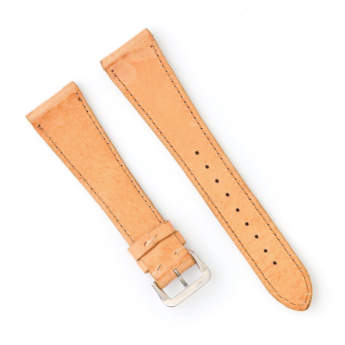 Hatchling Straps Vintage Inspired  Brown-Long 22mm