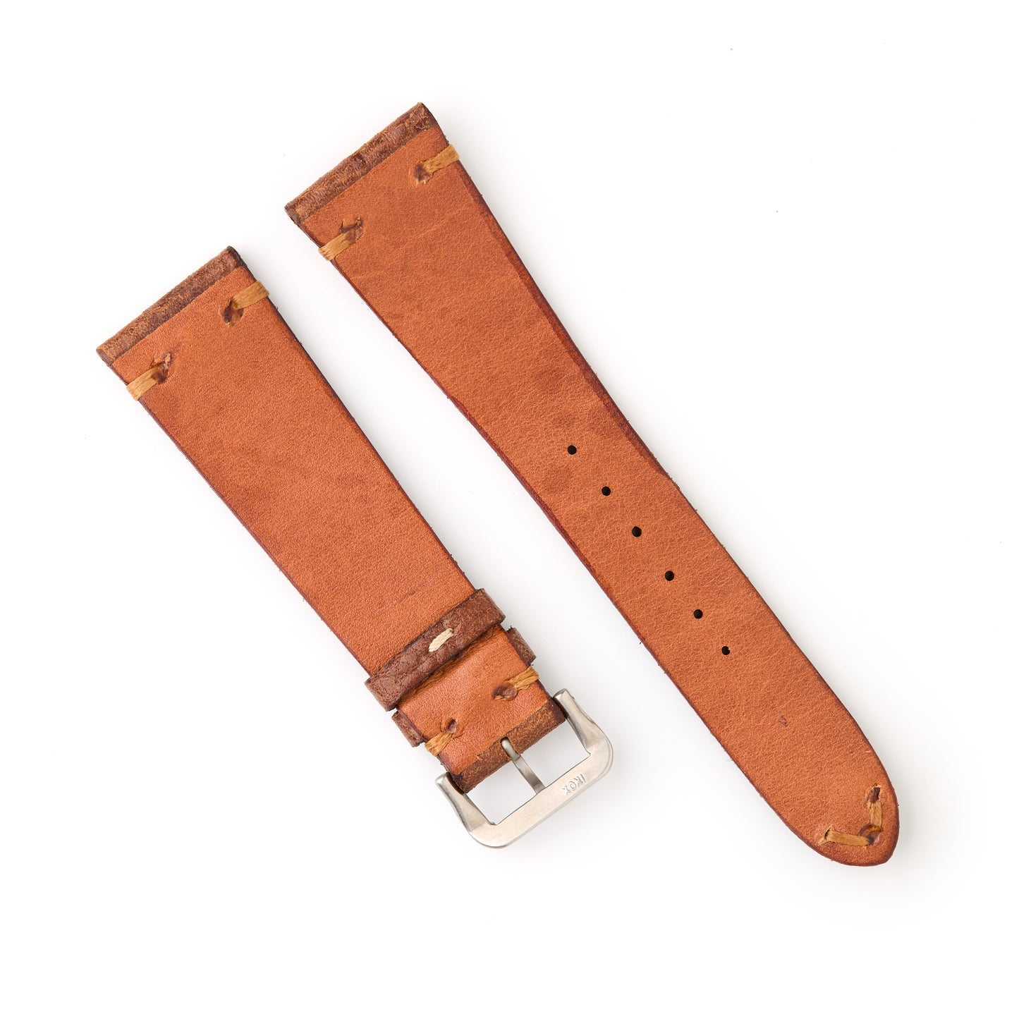 Hatchling Straps Vintage Inspired Brown 22mm