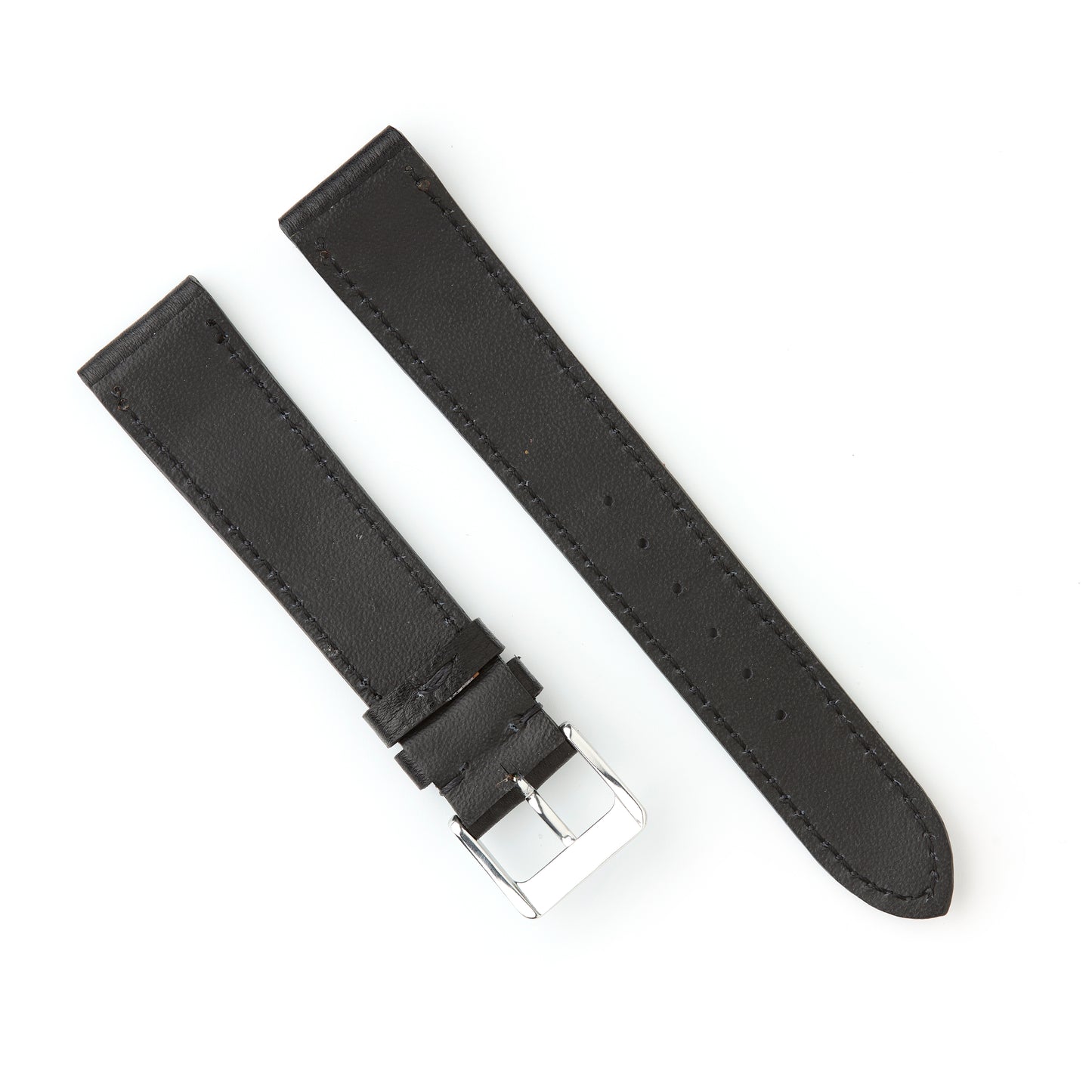 Hatchling Straps Vintage Inspired Black 18mm