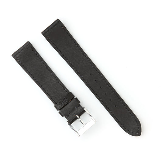 Hatchling Vintage Inspired Watch Strap Band Black 18mm