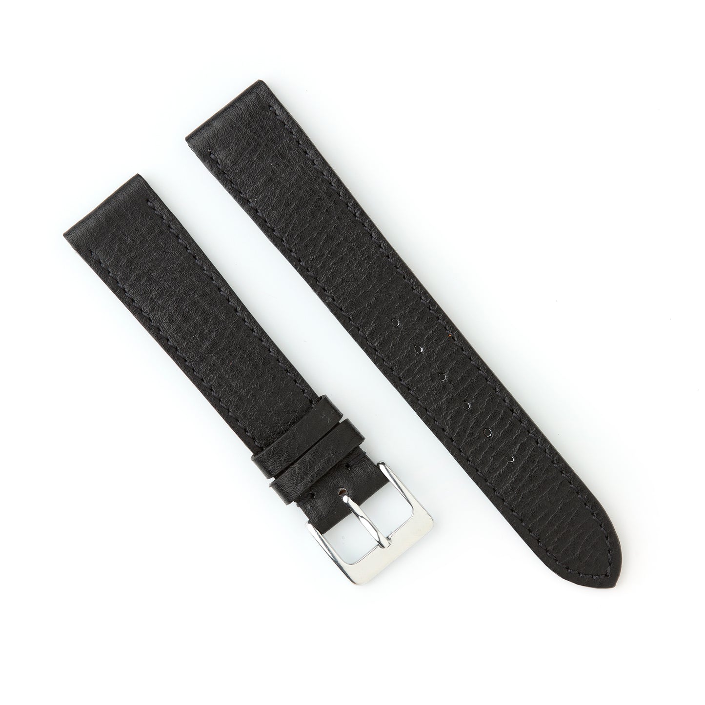 Hatchling Straps Vintage Inspired Black 18mm
