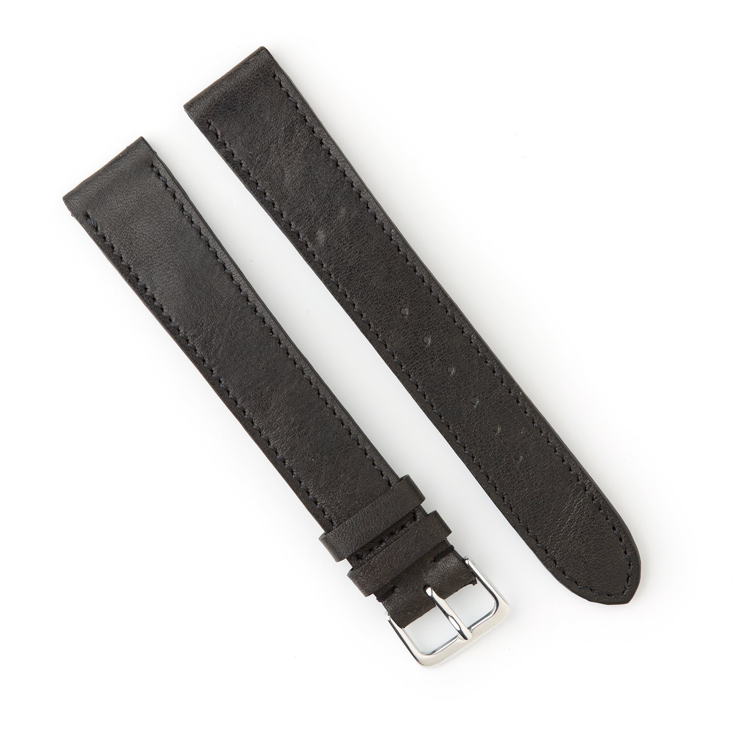 Hatchling Straps Vintage Inspired  Black-Extra Long 18mm