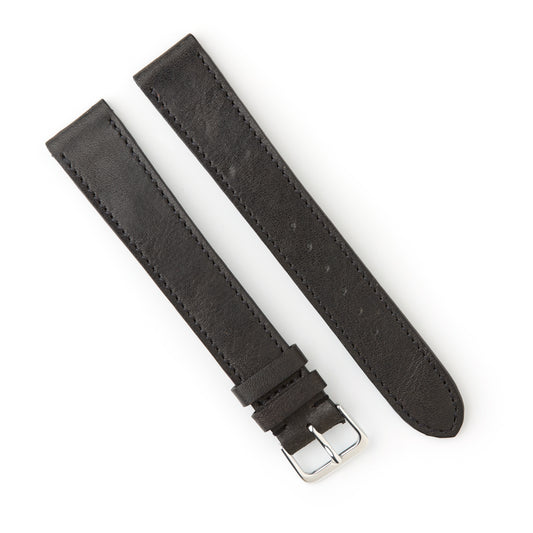 Hatchling Straps Vintage Inspired  Black-Extra Long 18mm