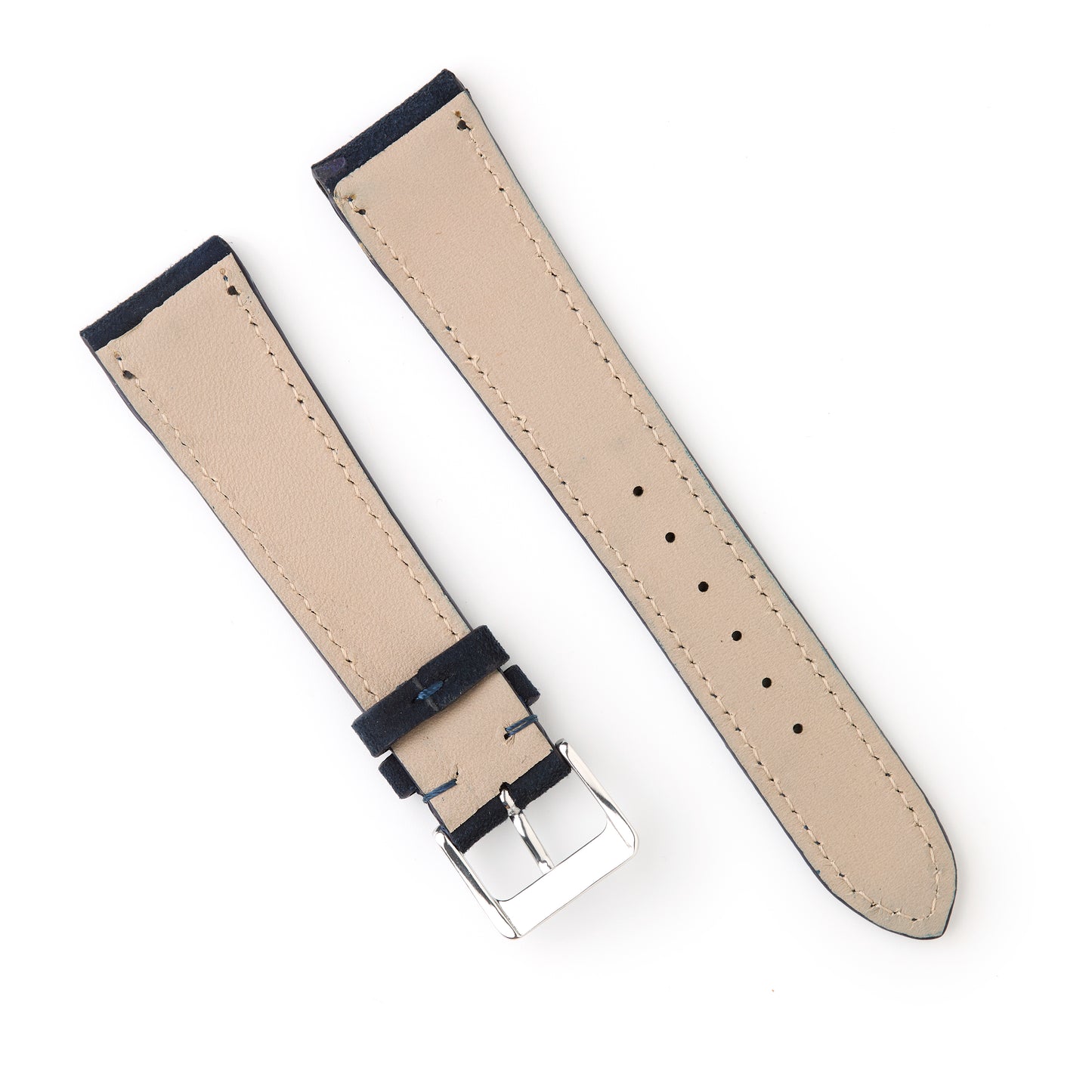 Hatchling Straps Vintage Inspired Navy Blue 20mm