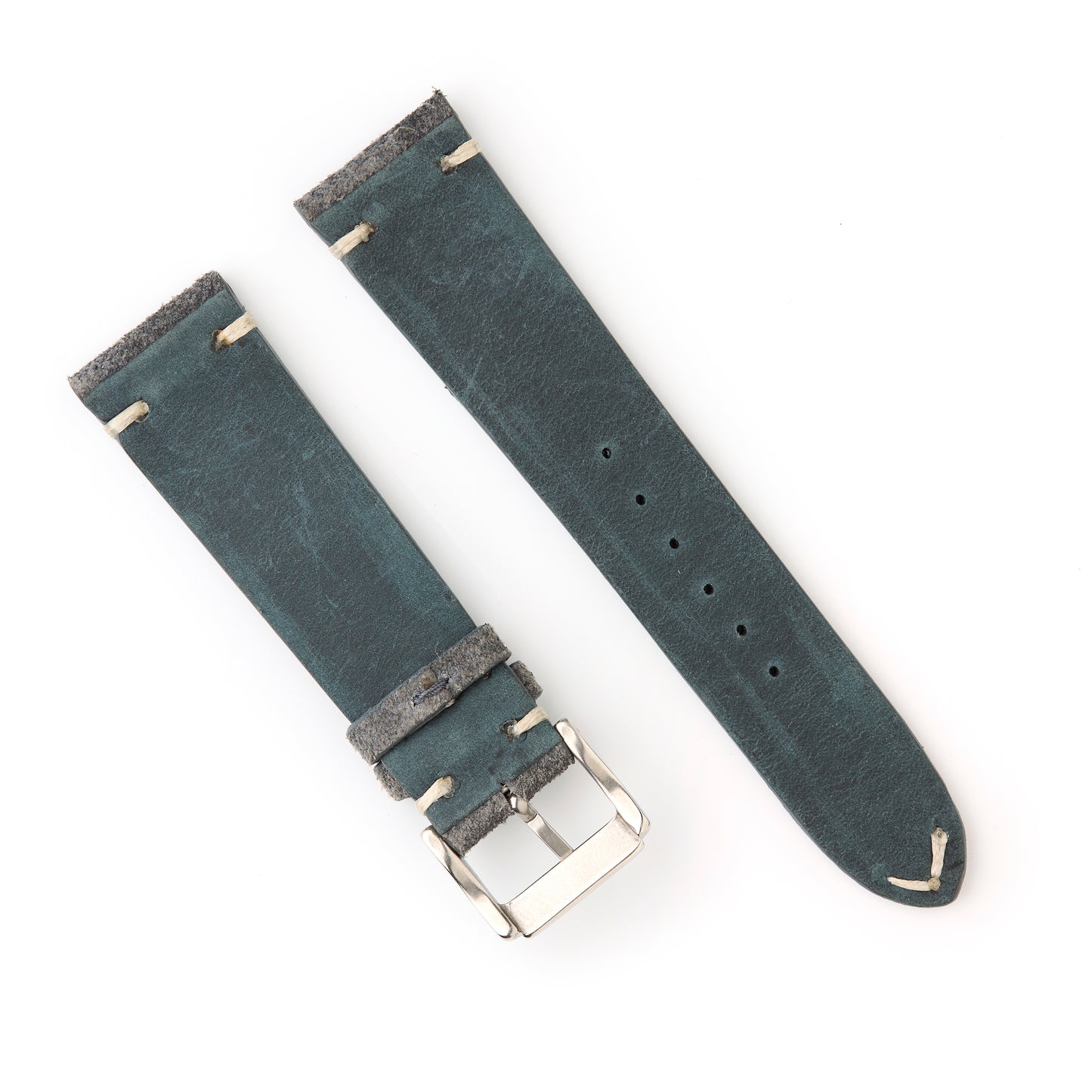 Hatchling Straps Vintage Inspired Grey 22mm