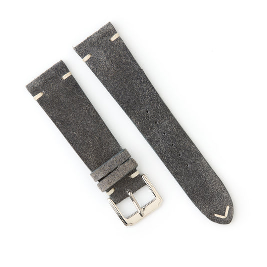 Hatchling Straps Vintage Inspired Grey 22mm