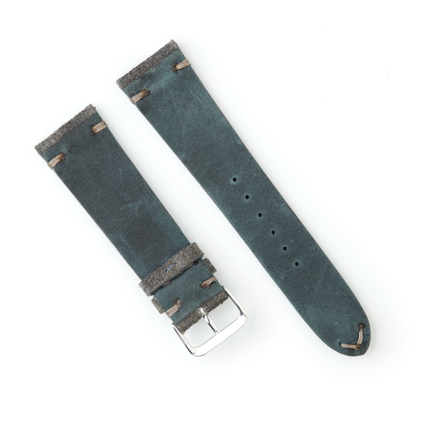Hatchling Straps Vintage Inspired Grey 22mm