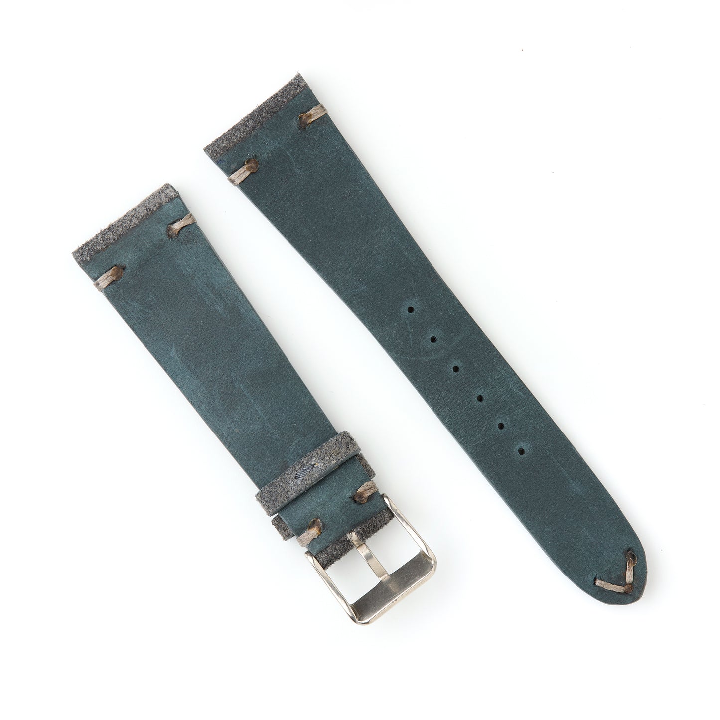 Hatchling Straps Vintage Inspired Grey 22mm