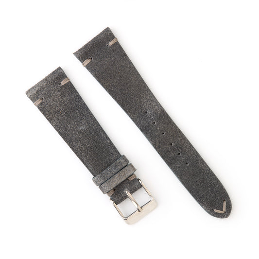 Hatchling Straps Vintage Inspired Grey 22mm