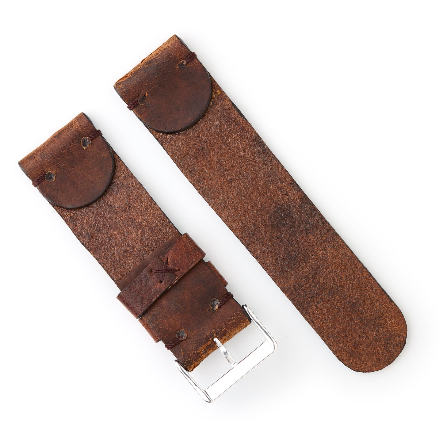 Hatchling Straps Vintage Inspired Brown 25mm