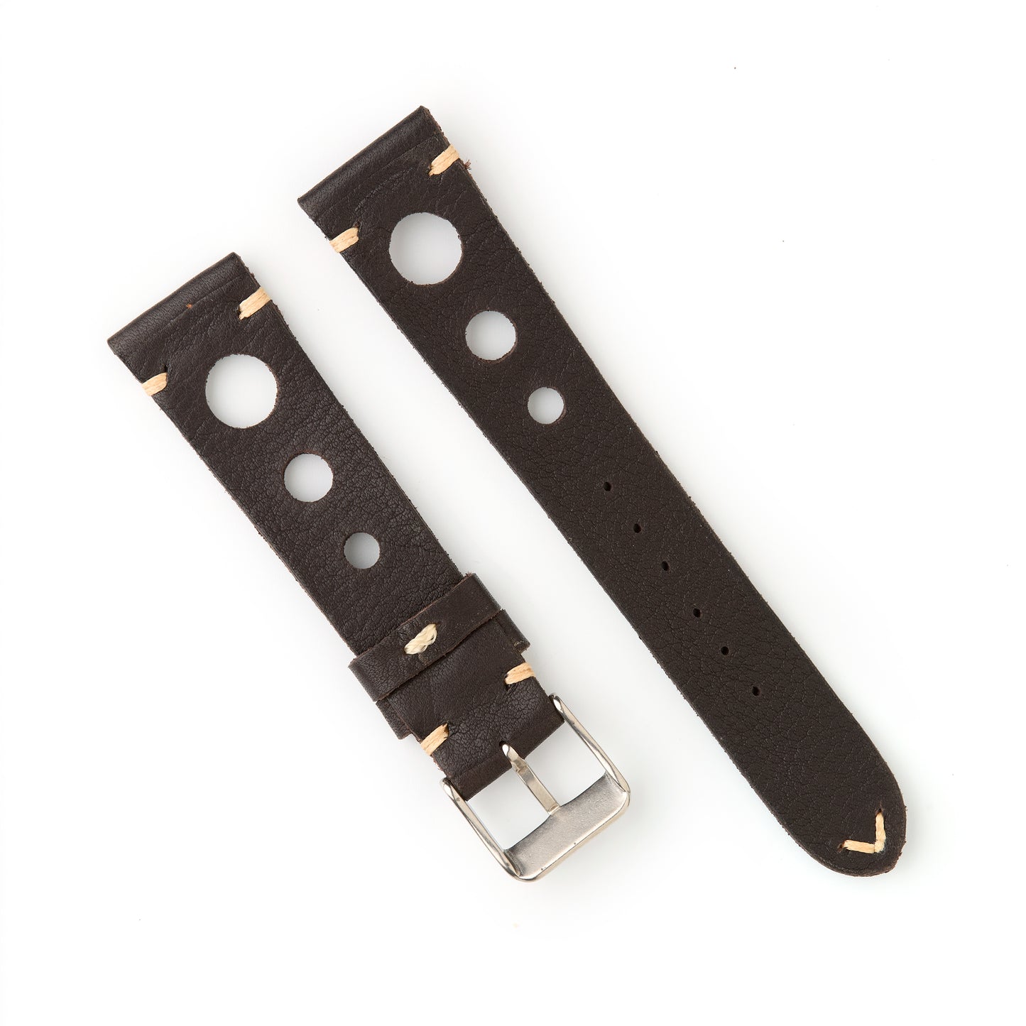 Hatchling Straps Vintage Inspired Rallye Brown 20mm