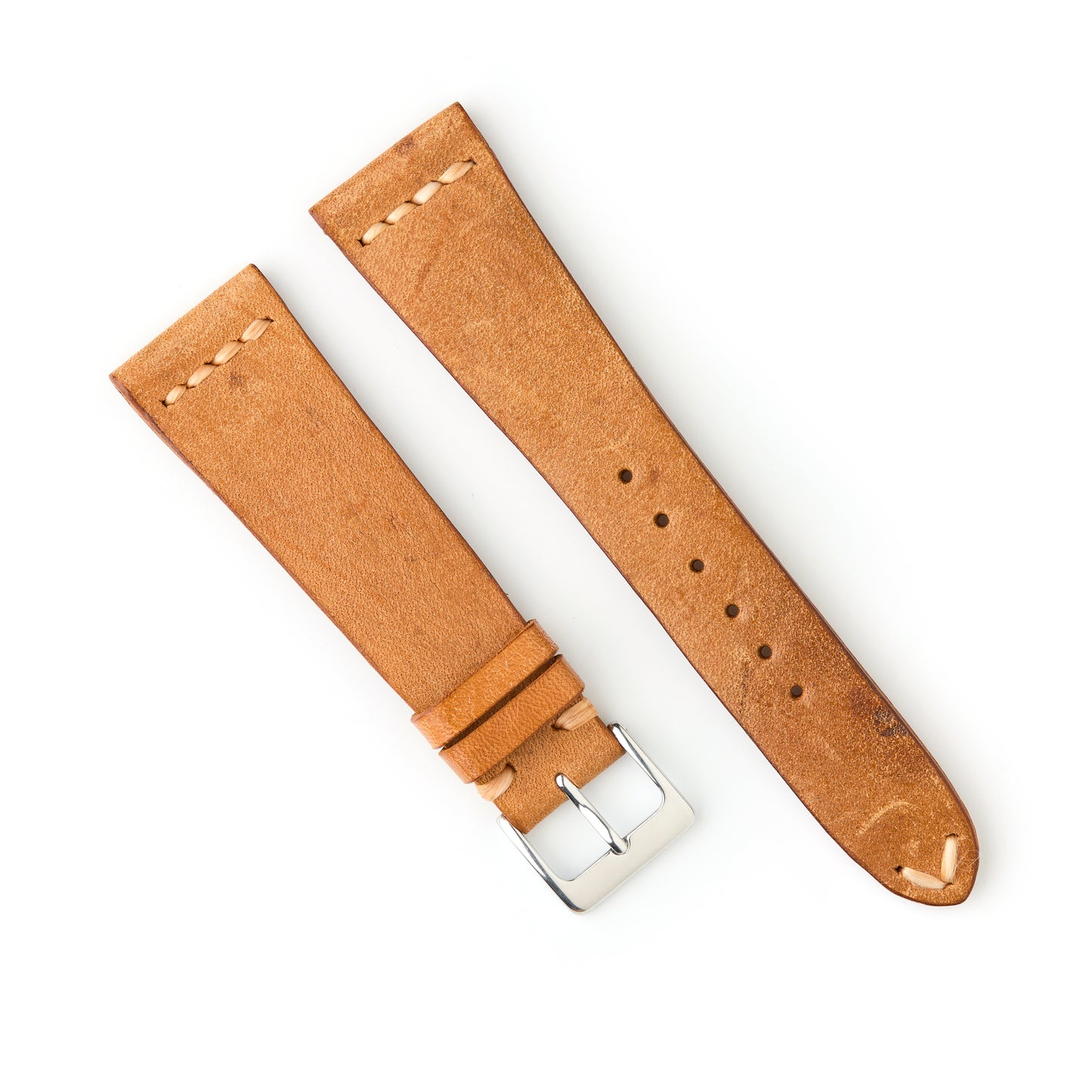 Hatchling Straps Vintage Inspired Brown 22mm