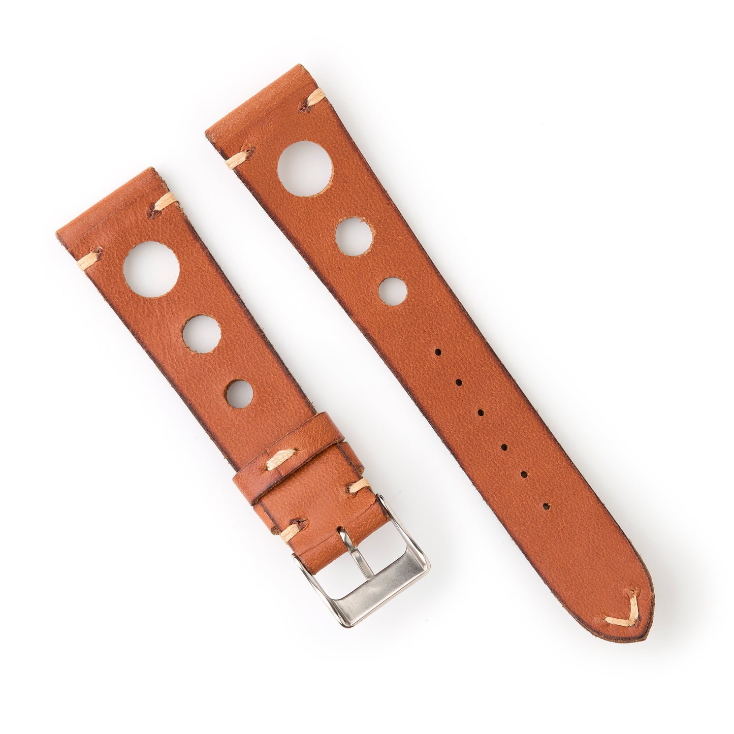 Hatchling Straps Vintage Inspired Rallye Brown 20mm