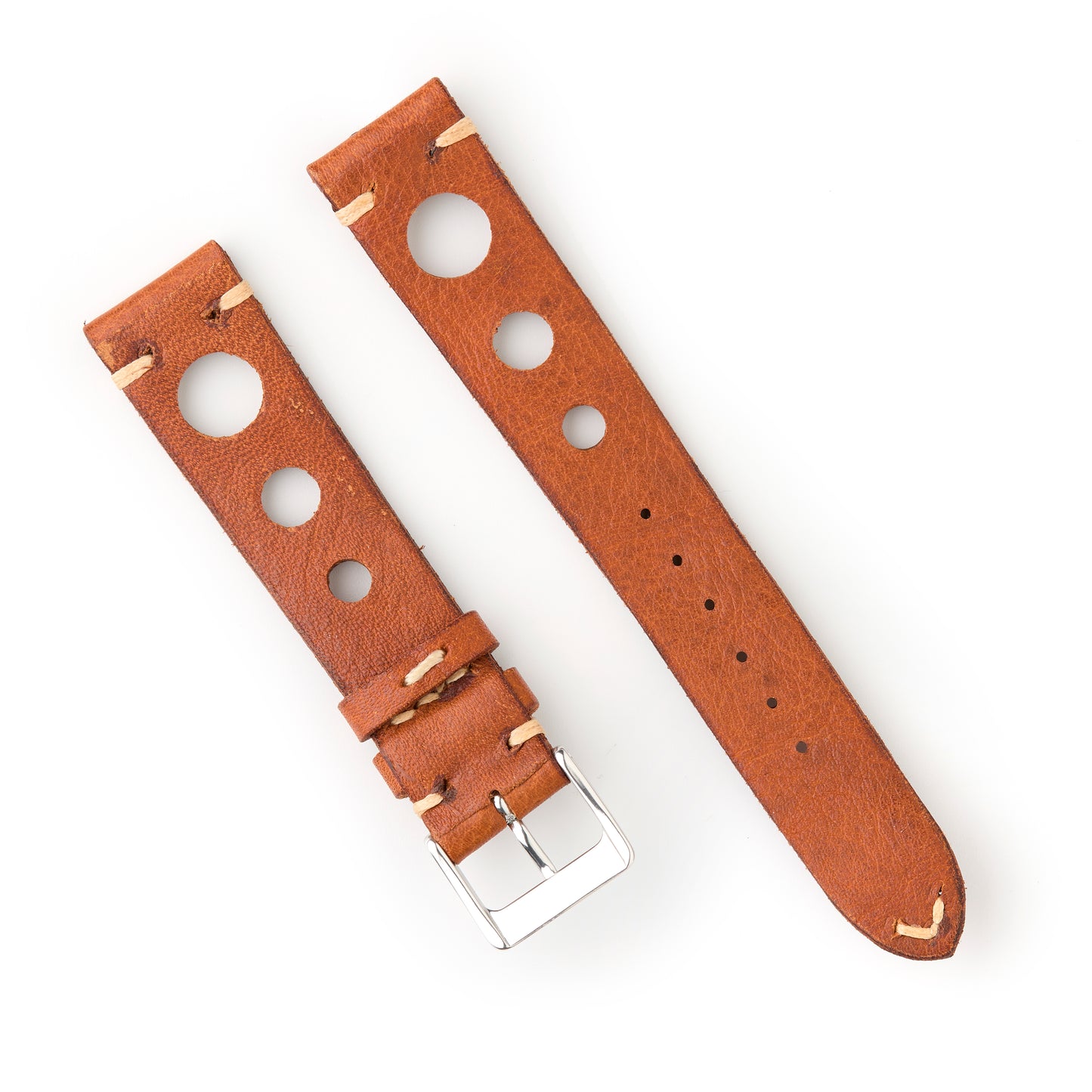 Hatchling Straps Vintage Inspired Rallye Brown 18mm