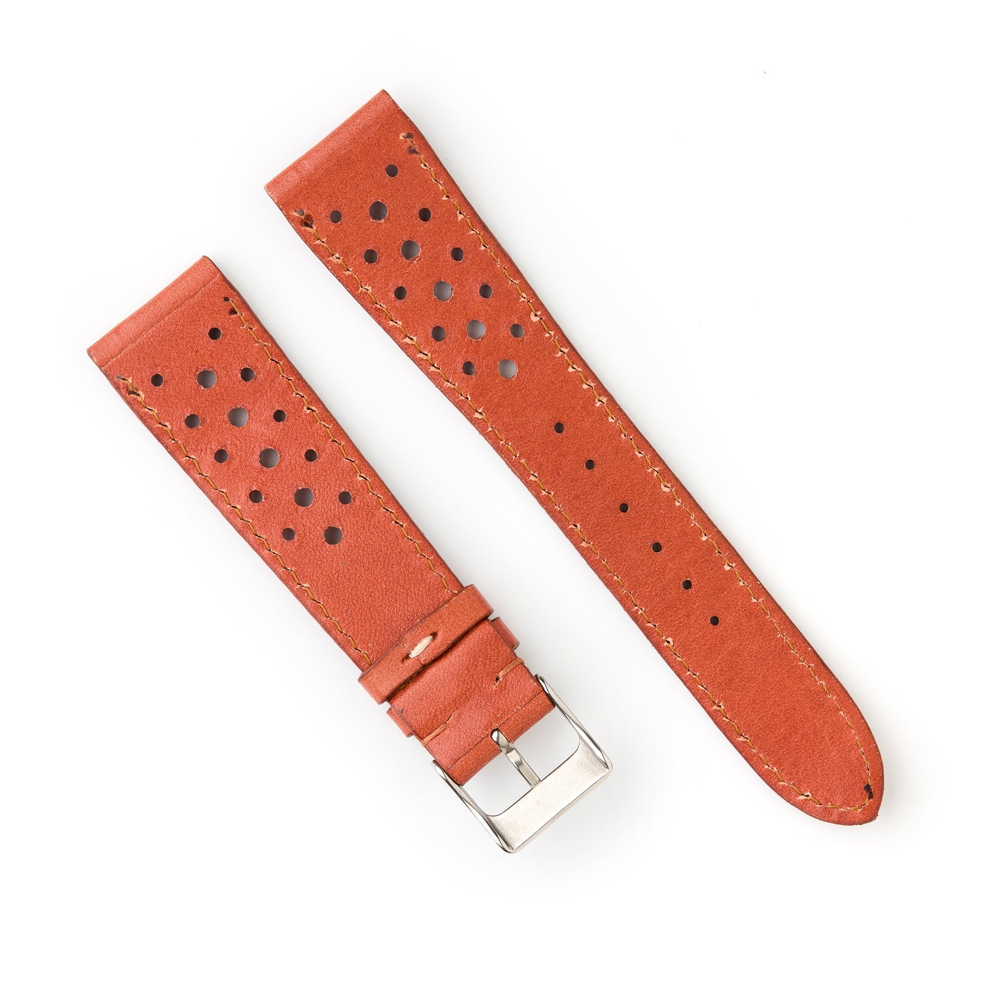 Hatchling Straps Vintage Inspired Rallye Orange 20mm