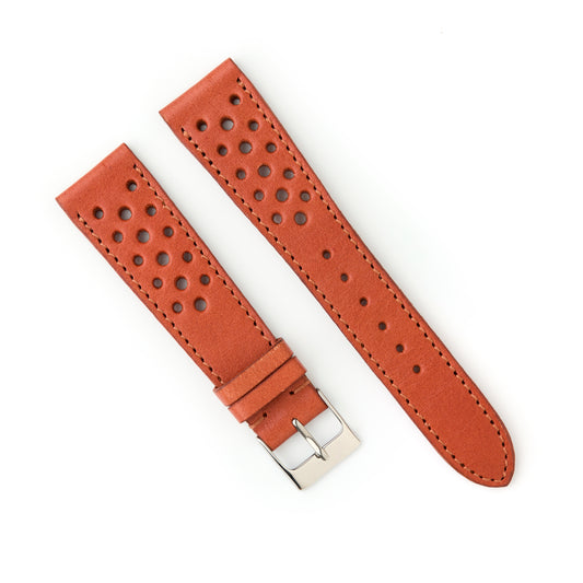 Hatchling Straps Vintage Inspired Rallye Orange 20mm