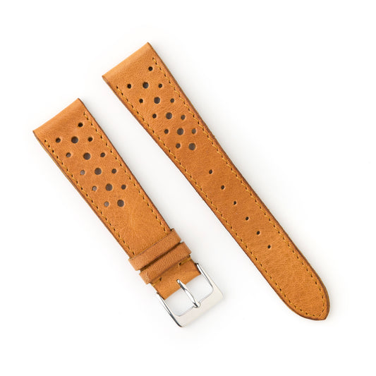 Hatchling Straps Vintage Inspired Rallye Brown 20mm