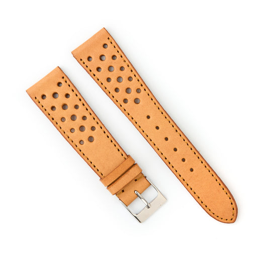 Hatchling Straps Vintage Inspired Rallye Brown 20mm