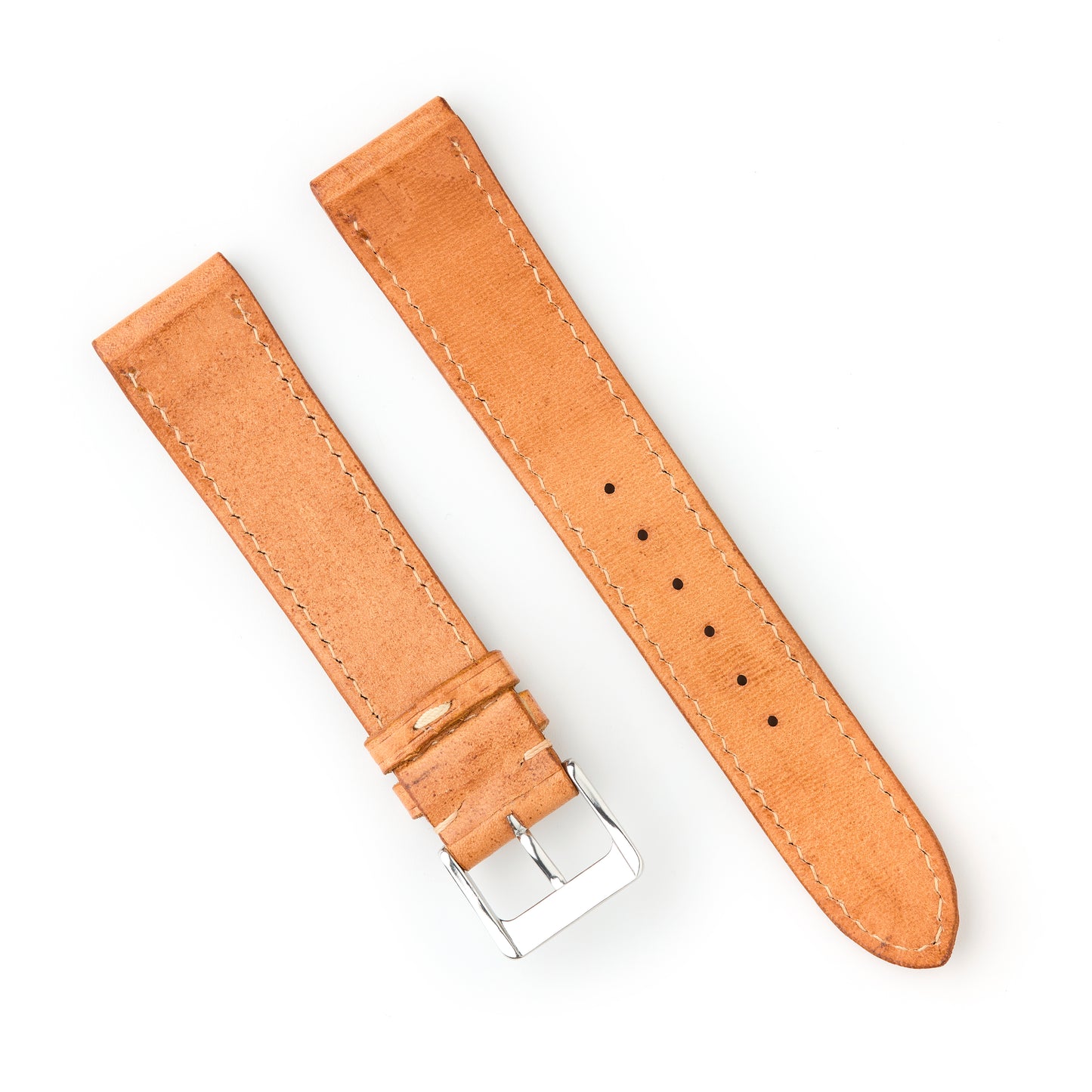 Hatchling Straps Vintage Inspired Brown 19mm
