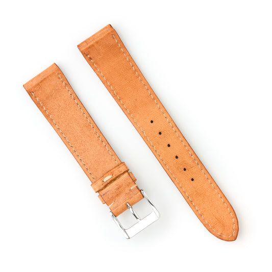 Hatchling Straps Vintage Inspired Brown 19mm
