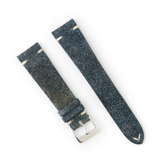 Hatchling Straps Vintage Inspired Blue 20mm