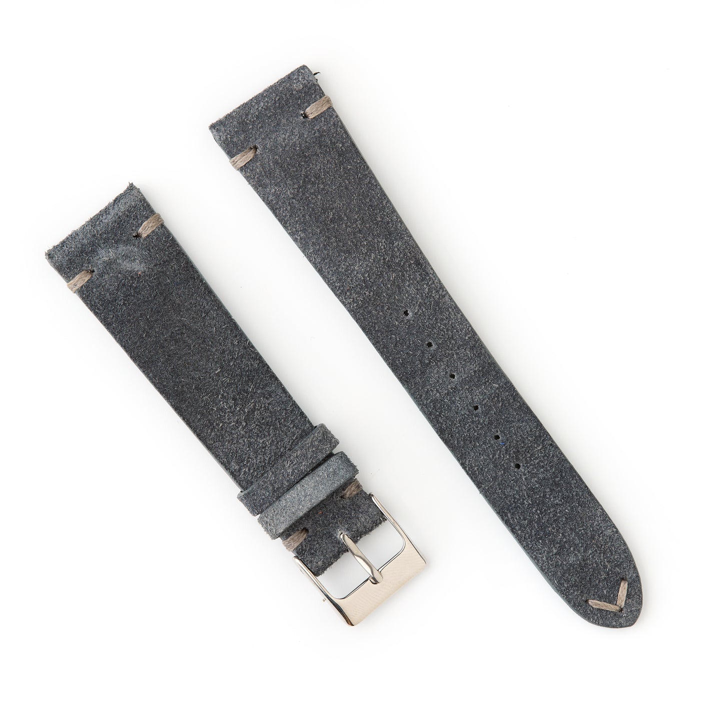 Hatchling Straps Vintage Inspired Grey Blue 20mm