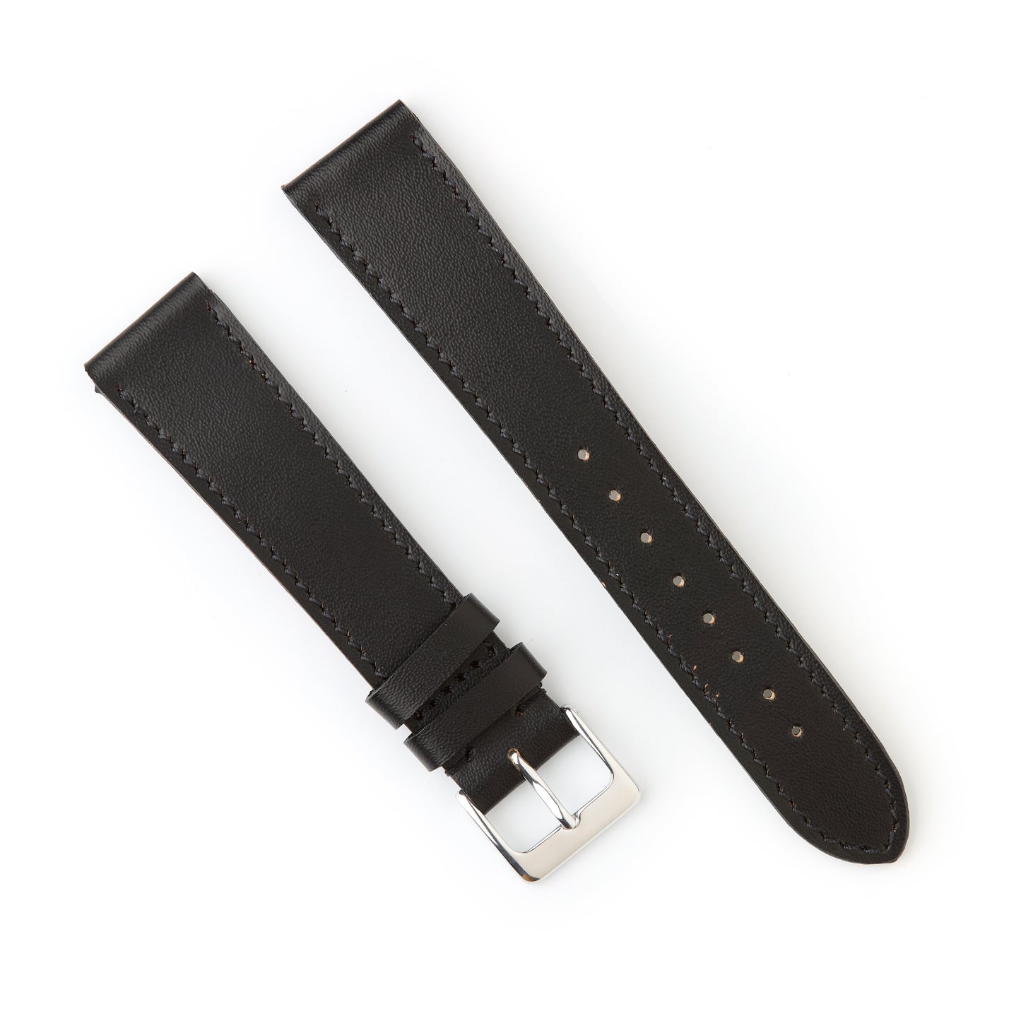 Hatchling Straps Vintage Inspired Black 19mm