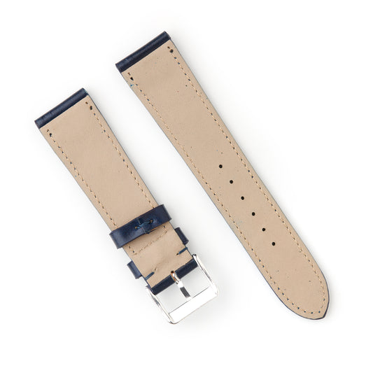 Hatchling Vintage Inspired Watch Strap Band Blue 21mm