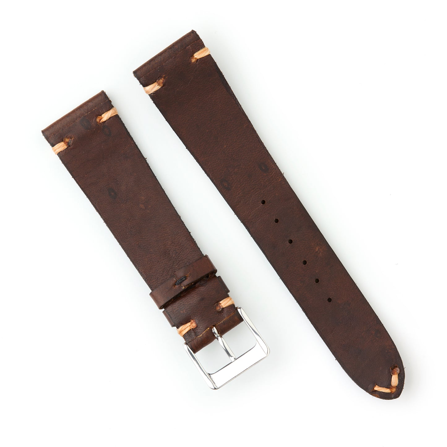 Hatchling Straps Vintage Inspired Brown 20mm