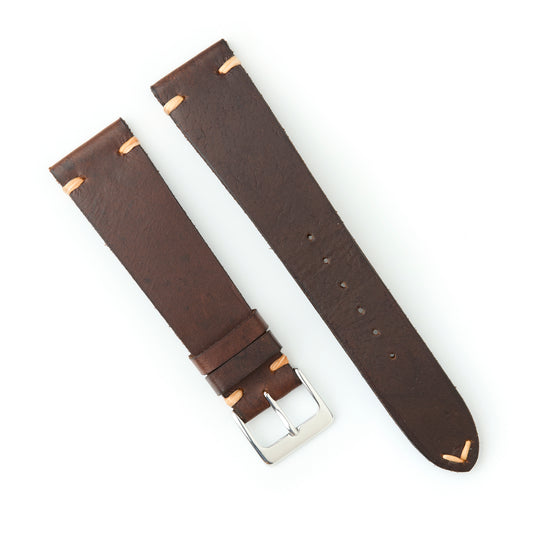 Hatchling Straps Vintage Inspired Brown 20mm