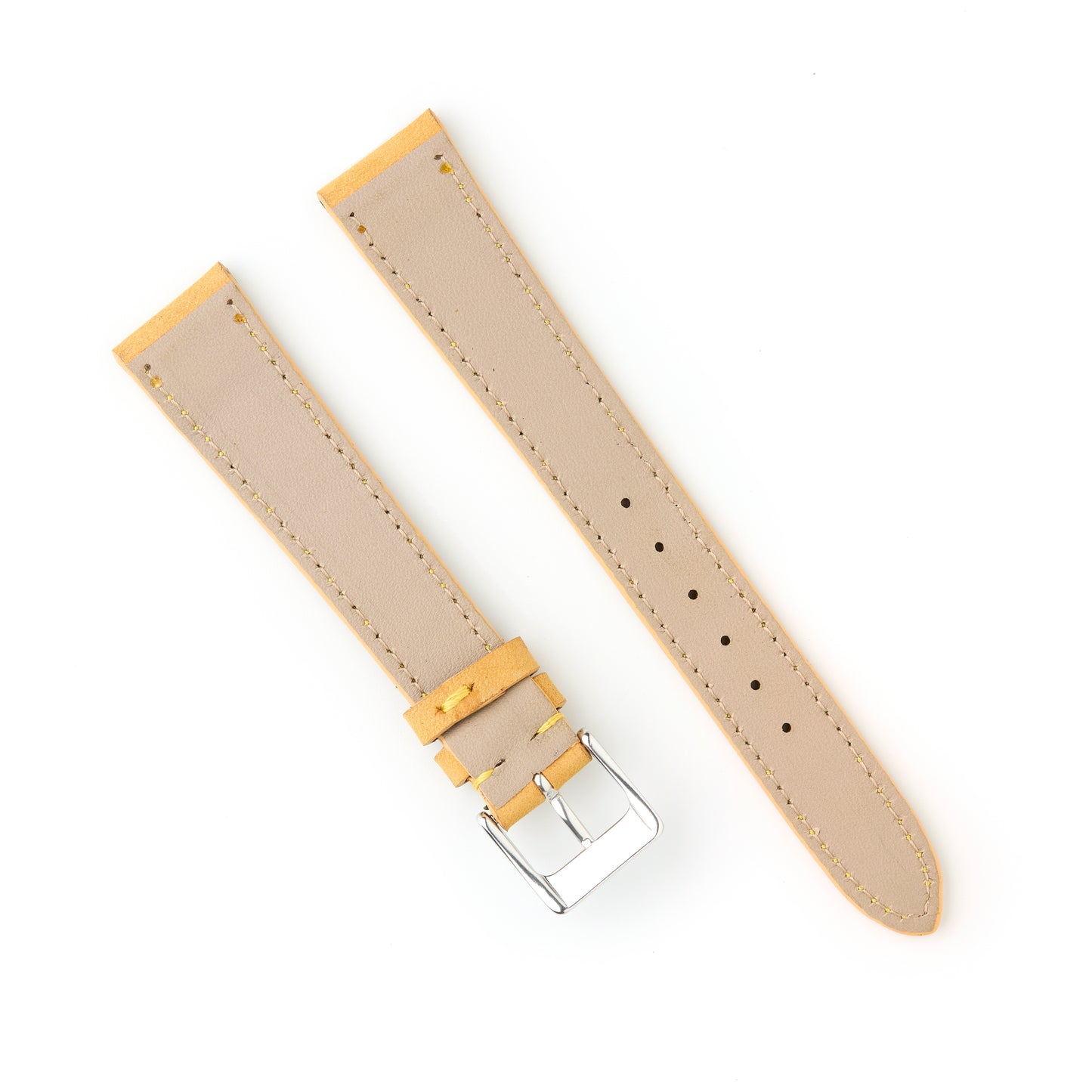 Hatchling Straps Vintage Inspired Yellow 17mm