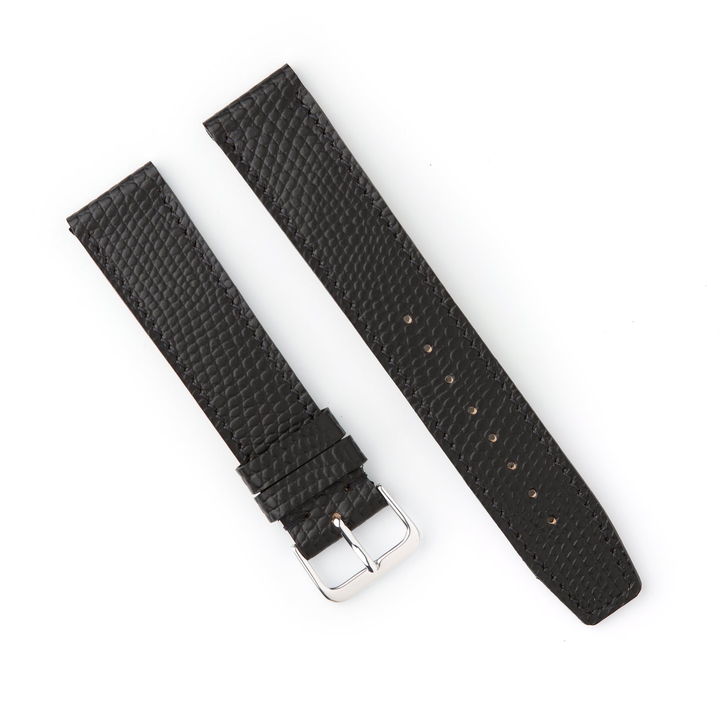 Hatchling Straps Vintage Inspired Black-Long 19mm