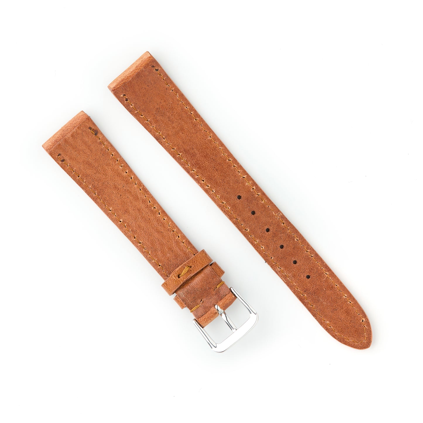 Hatchling Straps Vintage Inspired Brown 17mm