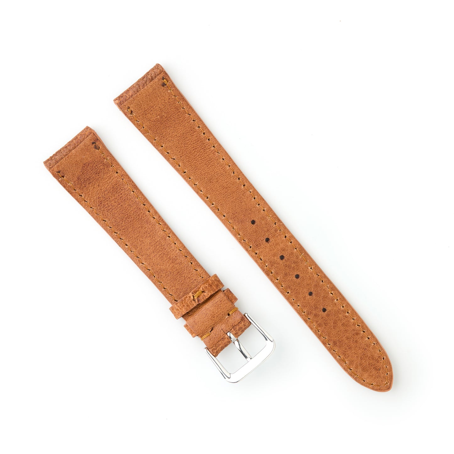 Hatchling Straps Vintage Inspired Brown 17mm