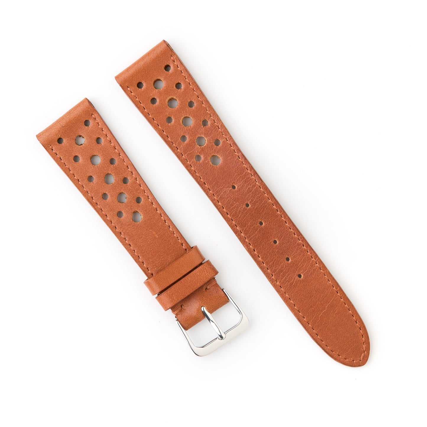 Hatchling Straps Vintage Inspired Rallye Brown 19mm