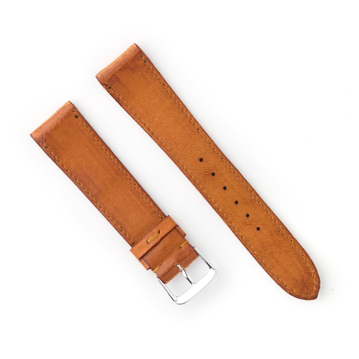 Hatchling Straps Vintage Inspired Brown 19mm