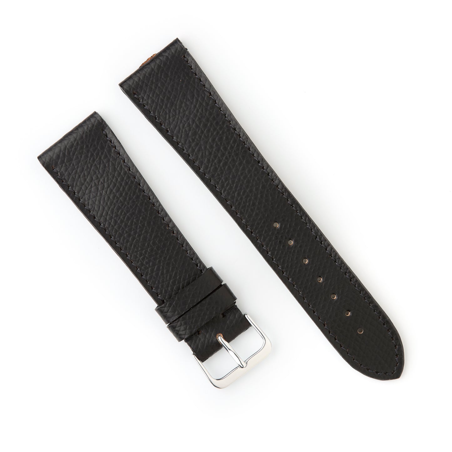Hatchling Straps Vintage Inspired Black 22mm-Long