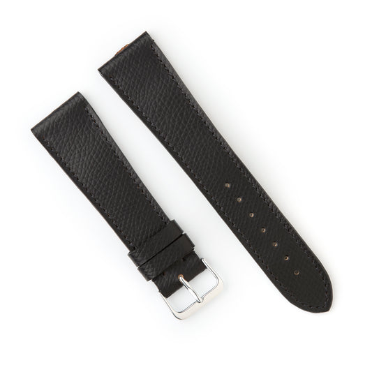 Hatchling Straps Vintage Inspired Black 22mm-Long