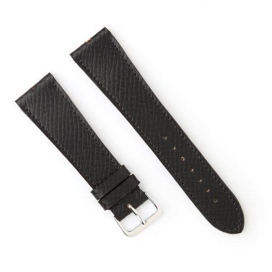 Hatchling Straps Vintage Inspired Black 22mm-Long