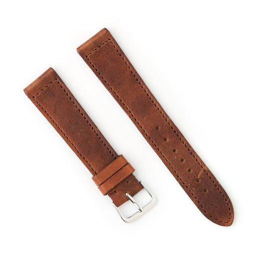 Hatchling Straps Vintage Inspired Brown 18mm