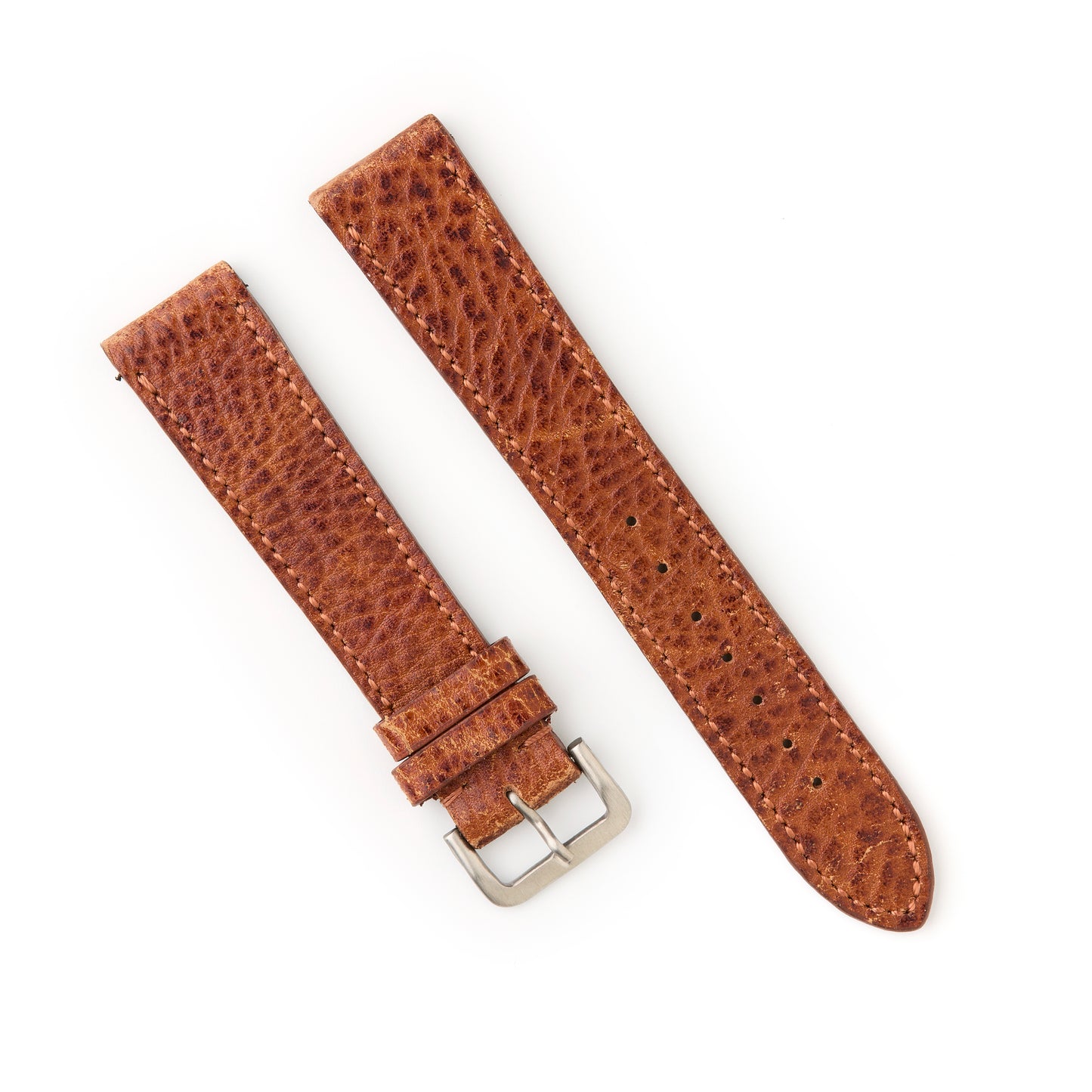 Hatchling Straps Vintage Inspired  Brown 18mm